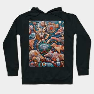 Explore the Cultural Depth: Australian Aboriginal Art and Unique Visual Traditions Hoodie